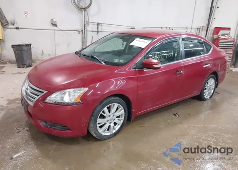 2013 Nissan Sentra Sl from USA, damaged, VIN 3N1AB7AP3DL617858